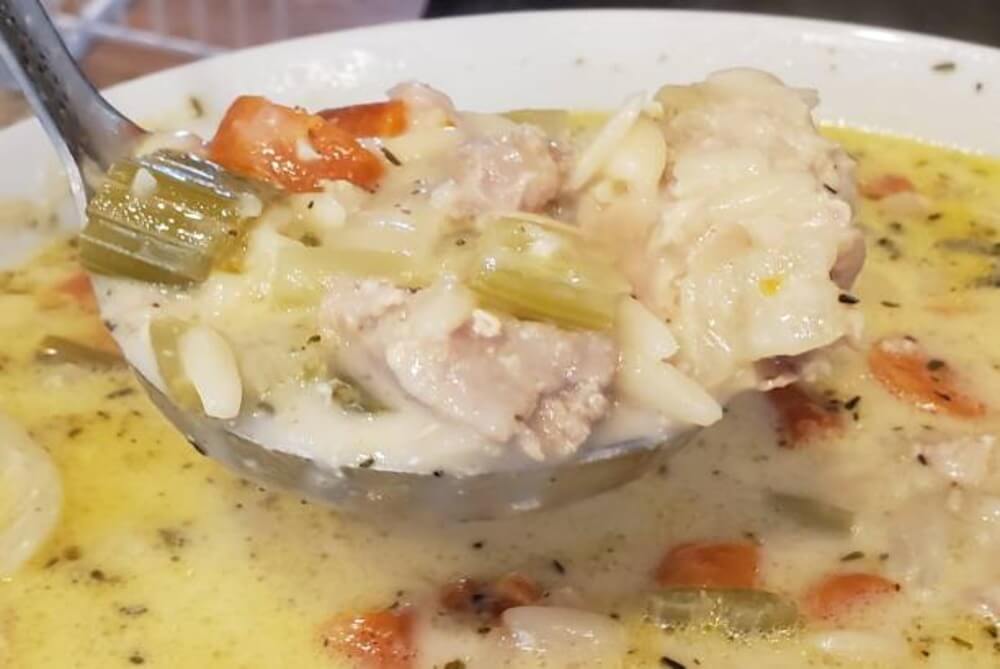Lemon Chicken Orzo Soup Recipe