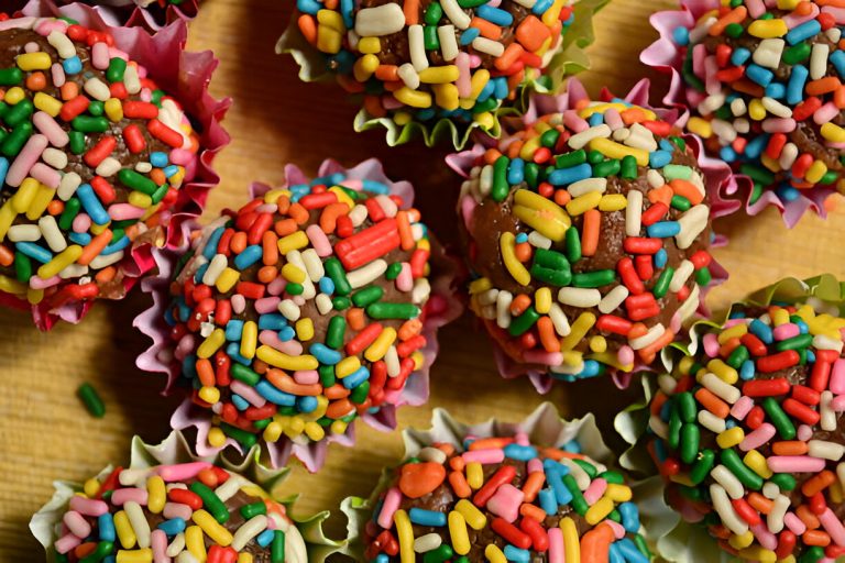Chocolate Sprinkles Truffles Recipe