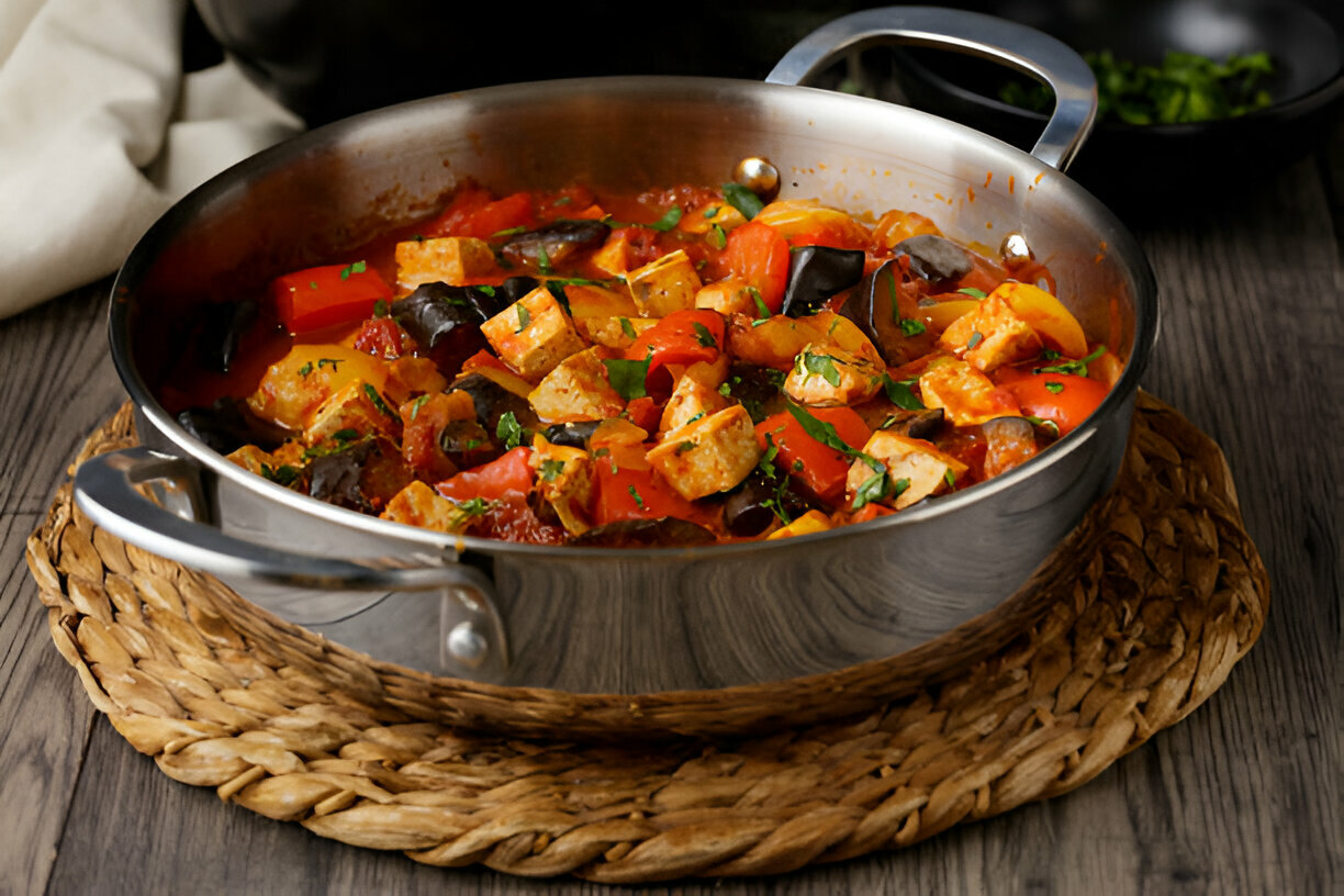Hearty Ratatouille with Tofu Recipe Hearty Ratatouille with Tofu Recipe