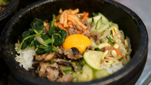 Bibimbap with Mushrooms Recipe