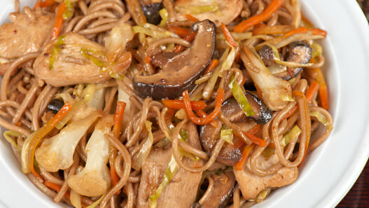 Mushroom Chow Mein Recipe