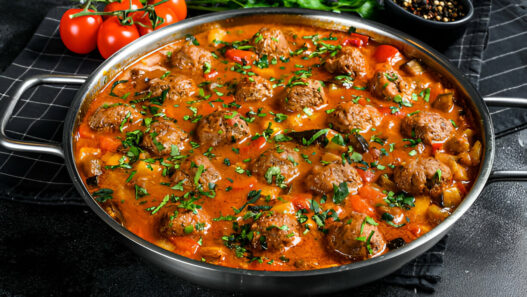 Chicken Meatball Cassoulet Recipe