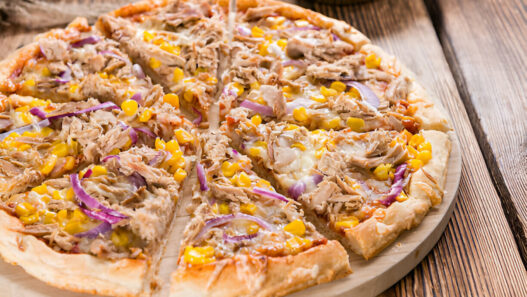 Sweetcorn and Tuna Pizza Recipe