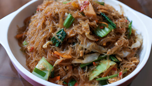 Chicken Stir Fry with Rice Noodles Recipe