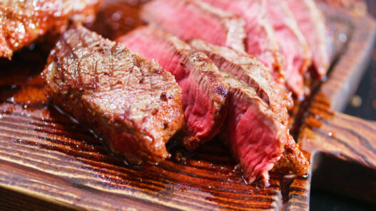 Grilled Medium Rare Ribeye Steak Recipe