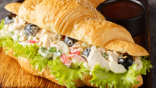 Chicken Salad Croissant Sandwich Recipe