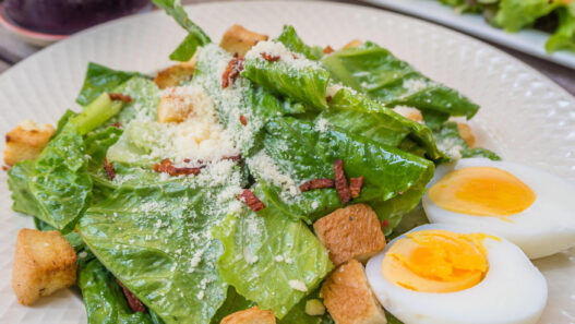 Caesar Salad with Egg Recipe