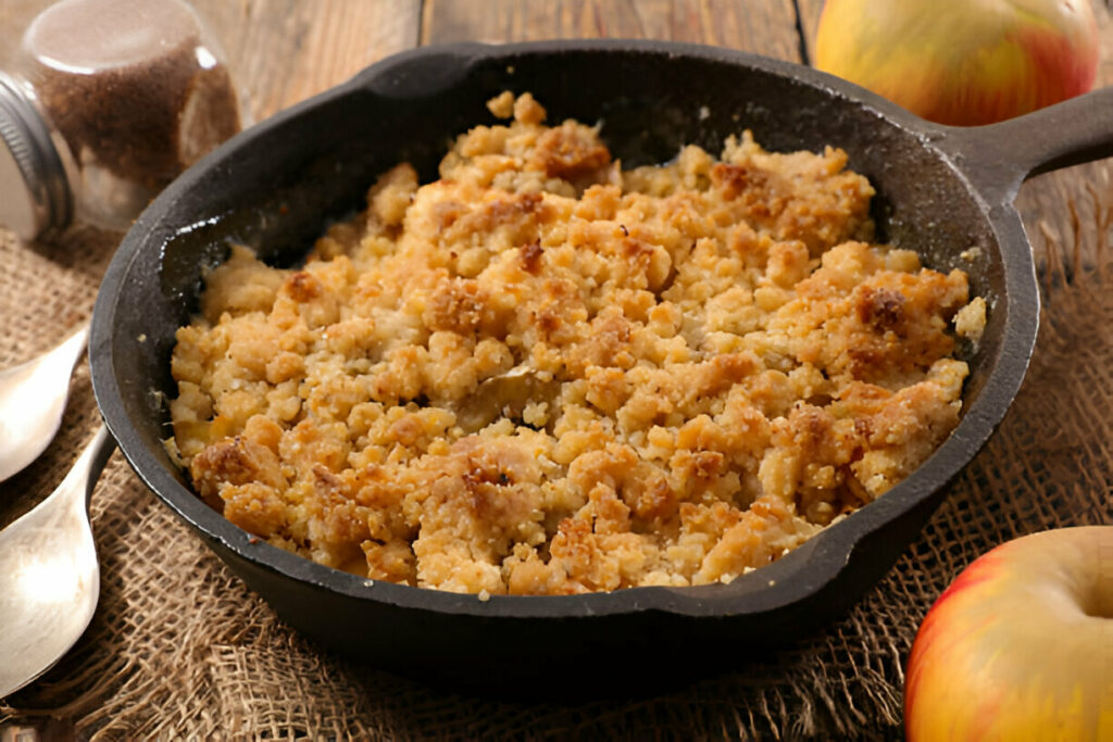 Apple Crisp Without Oats Recipe