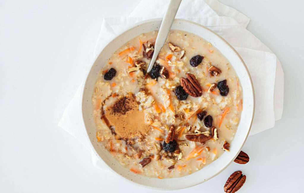 Carrot Cake Oatmeal Recipe