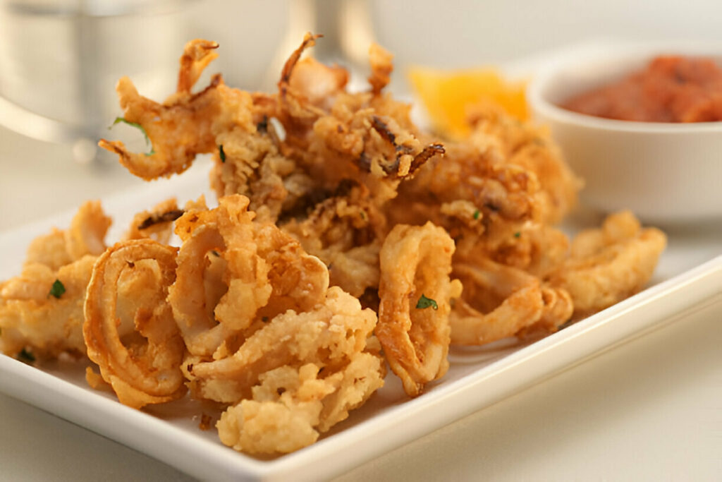 Crispy Fried Calamari Recipe