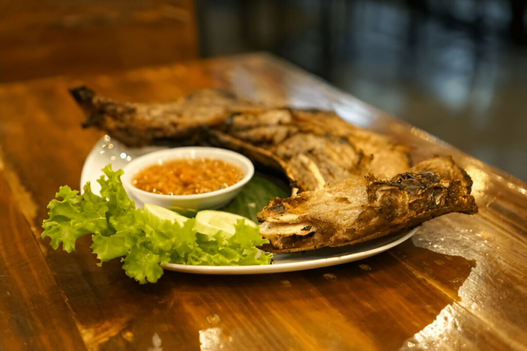 Grilled Tuna Jaw Recipe