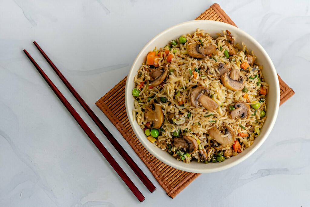 Mushroom Fried Rice Recipe