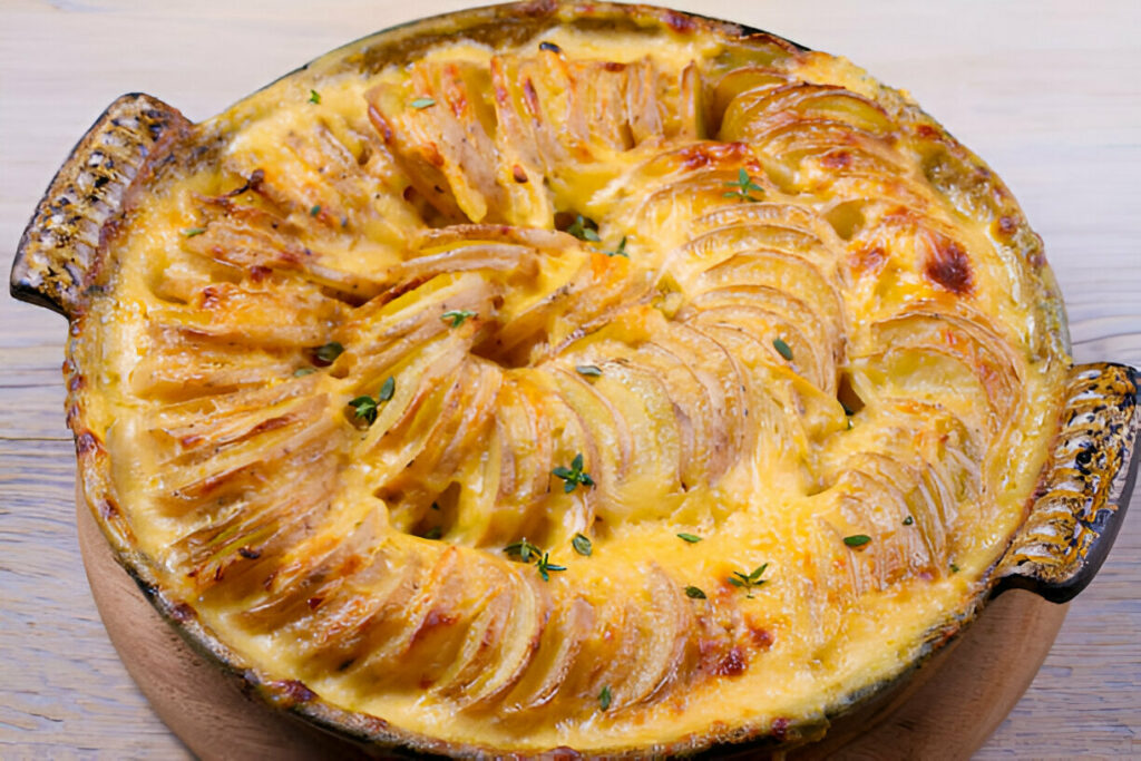 Potatoes Au Gratin with Gruyere Recipe