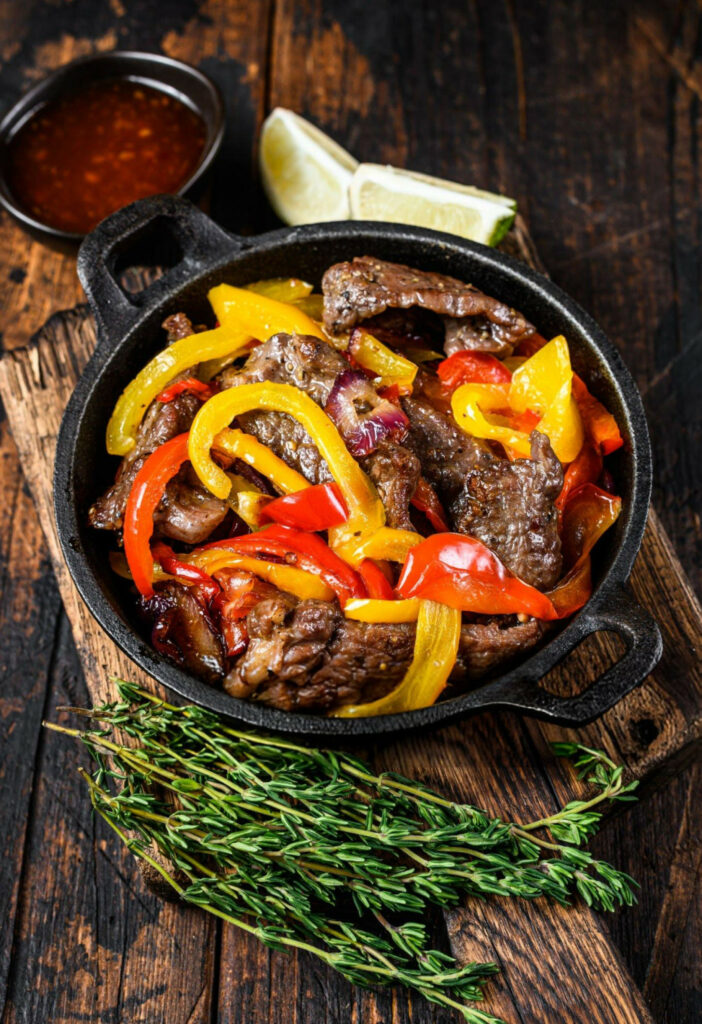 Beef Steak Fajitas Recipe