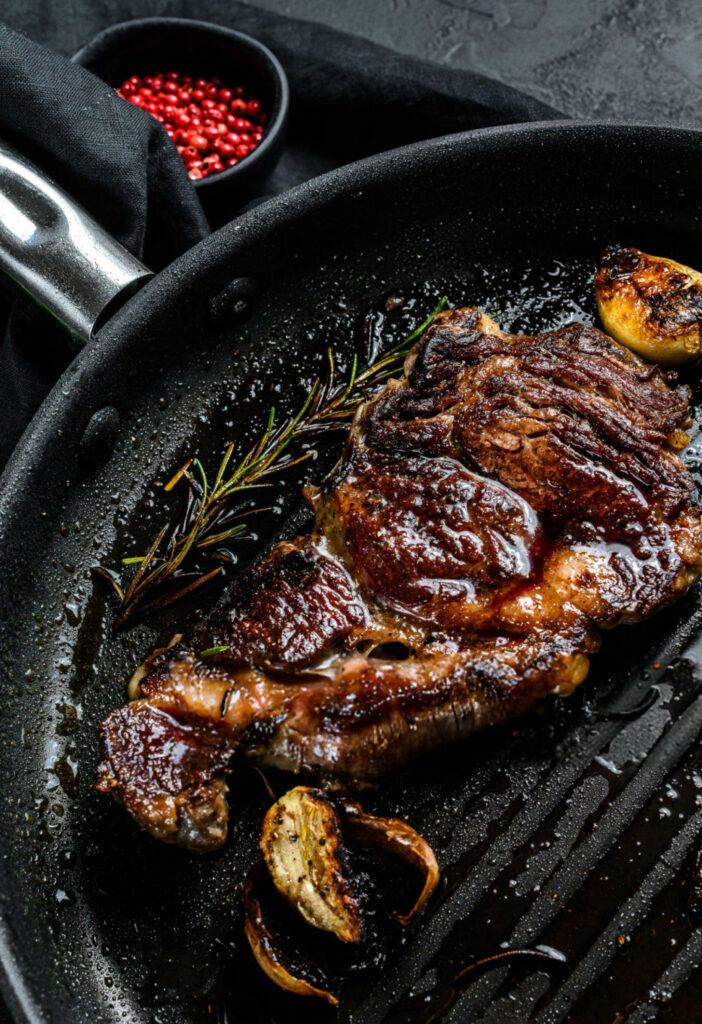 Cast Iron Ribeye Steaks Recipe