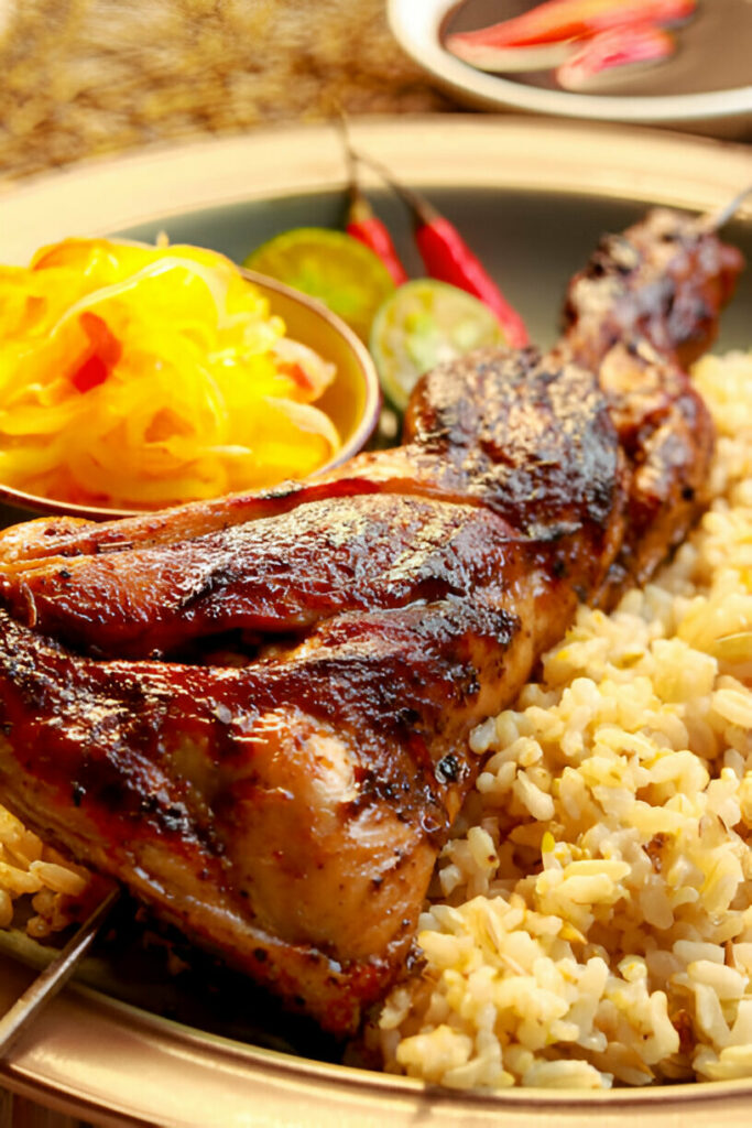 Chicken Inasal with Rice Recipe