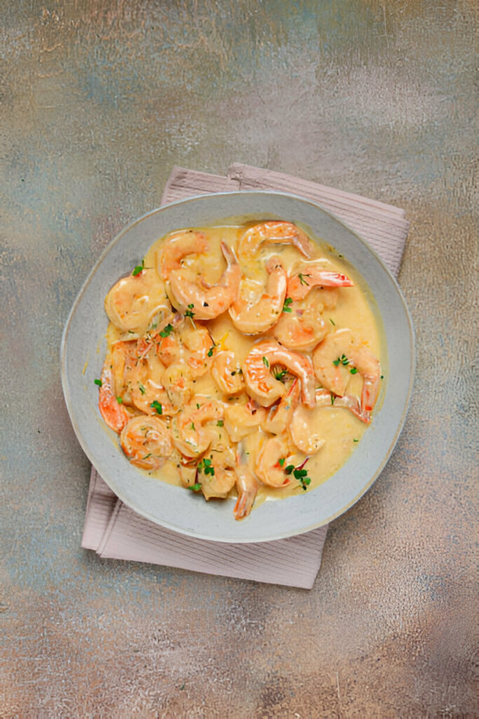 Creamy Garlic Shrimp Recipe