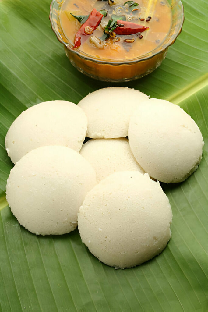 Leftover Rice Idli Recipe