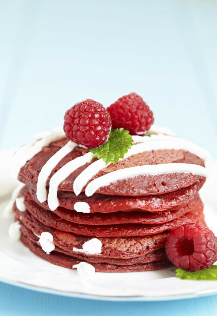 Red Velvet Pancakes Recipe