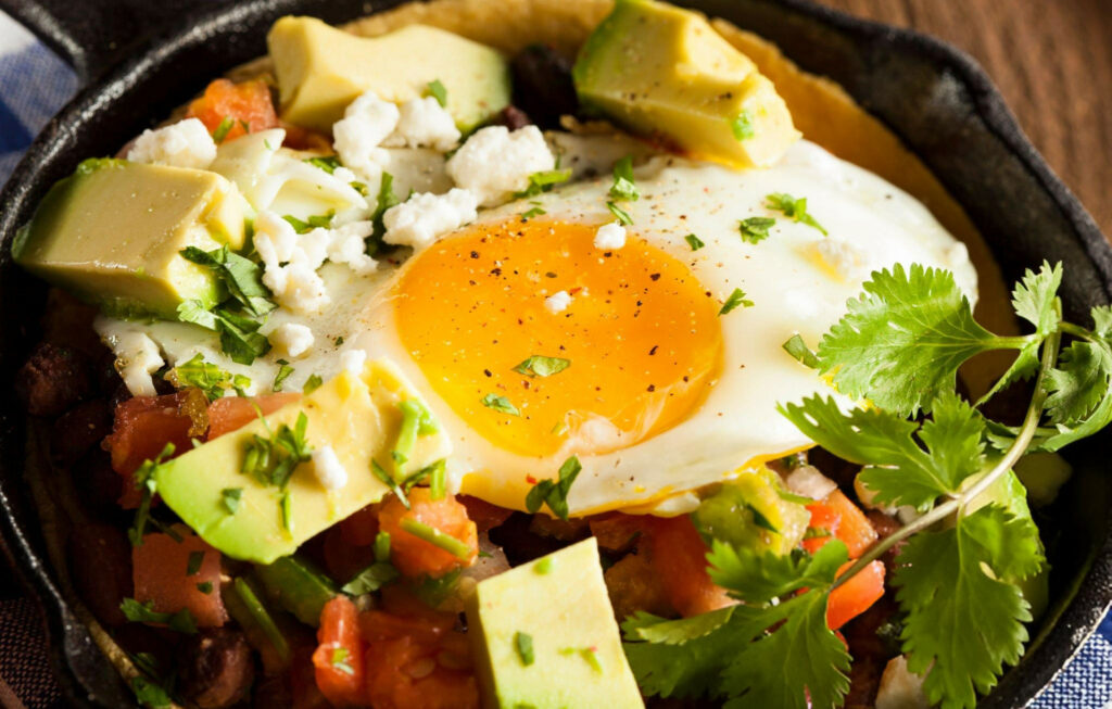 Chicken Huevos Rancheros Recipe