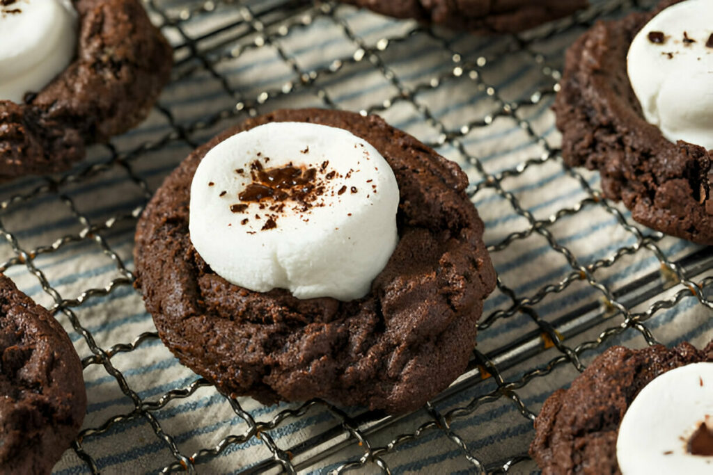Chocolate Marshmallow Cookies Recipe