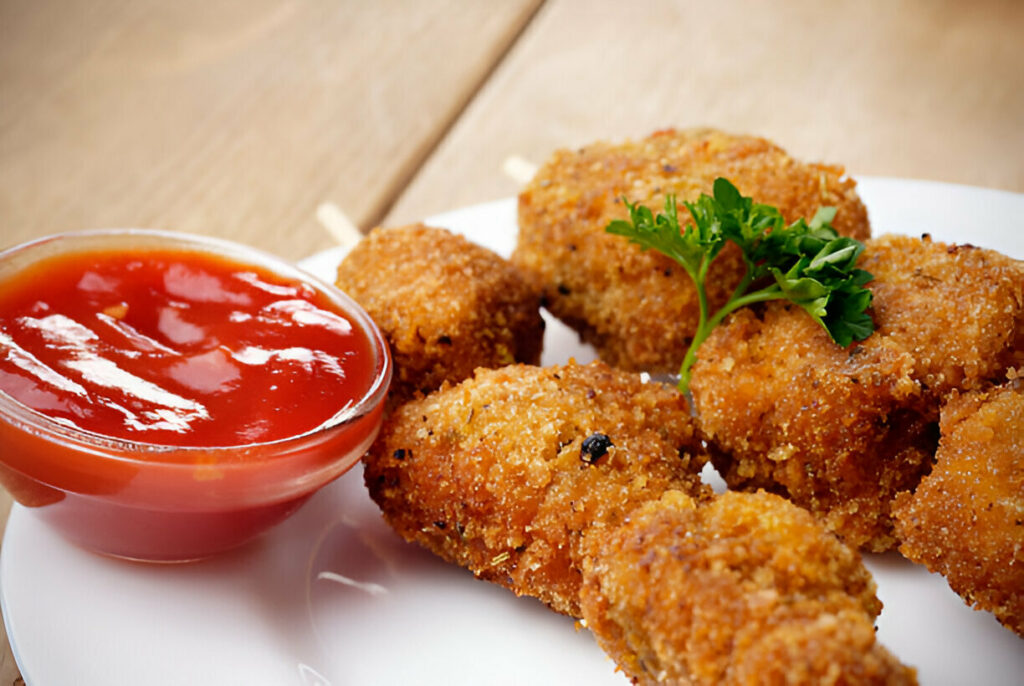 Crispy Chicken Skewers Recipe