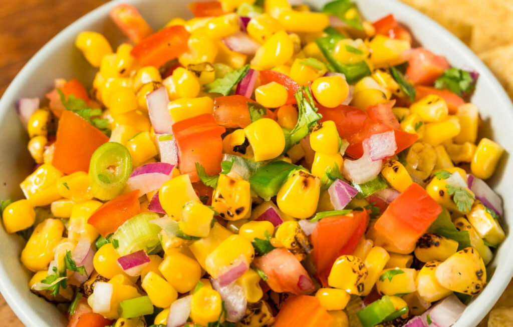 Pan-Grilled Corn Salsa Recipe