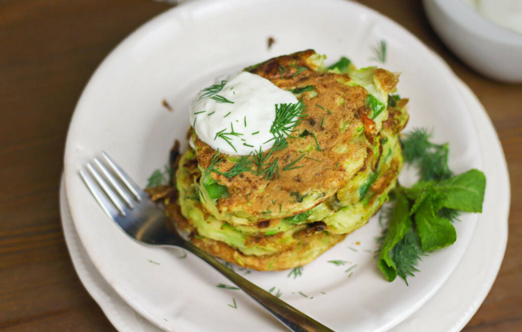 Zucchini Pancakes Recipe
