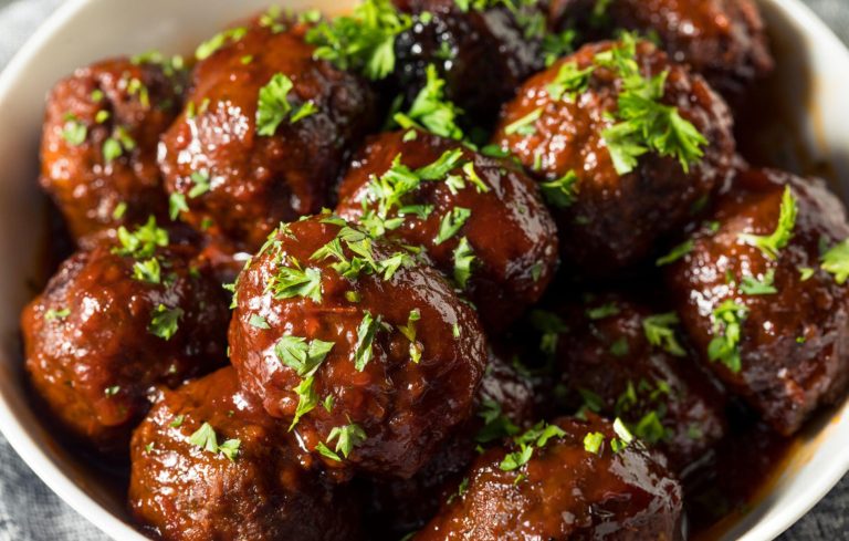 Korean BBQ Meatballs Recipe