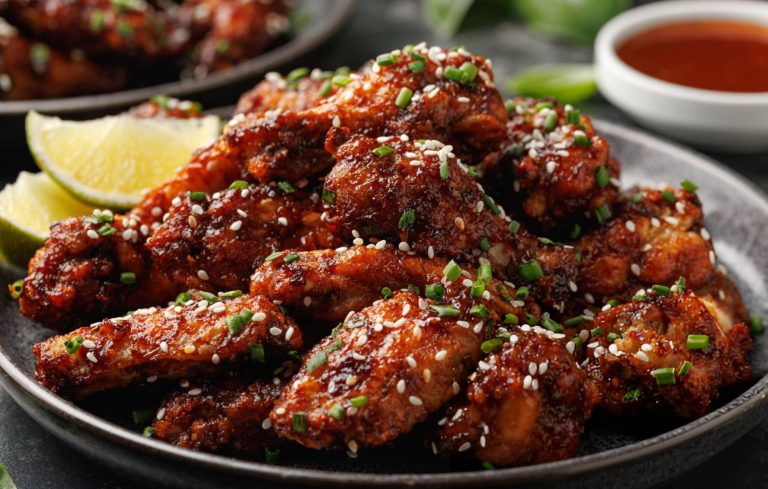 Spicy Korean Chicken Wings Recipe