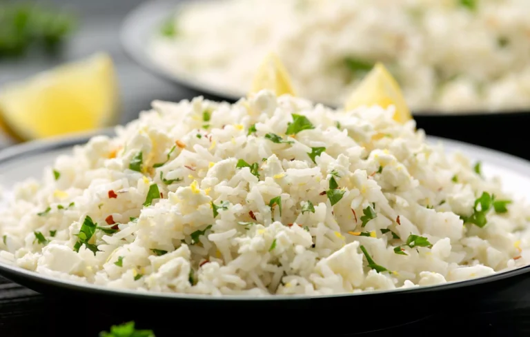 Feta Cheese Rice with Lemon Recipe