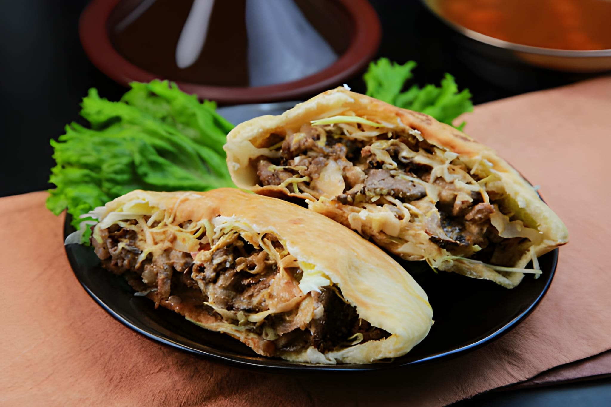 Corned Beef Pitas Recipe