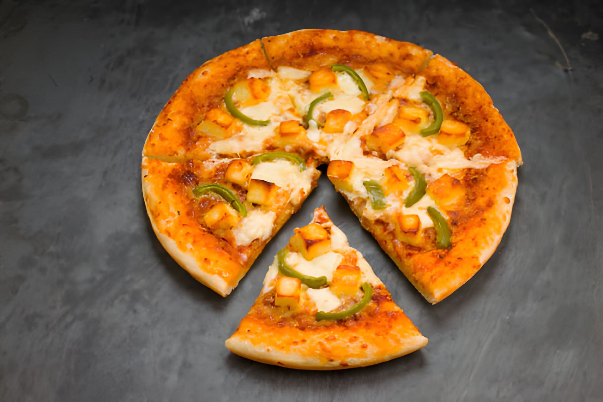 Paneer Pizza Recipe