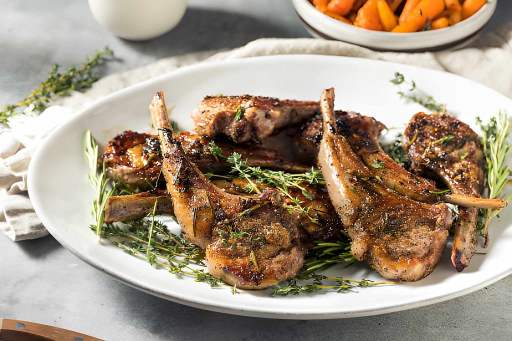 Garlic Rosemary Grilled Lamb Recipe