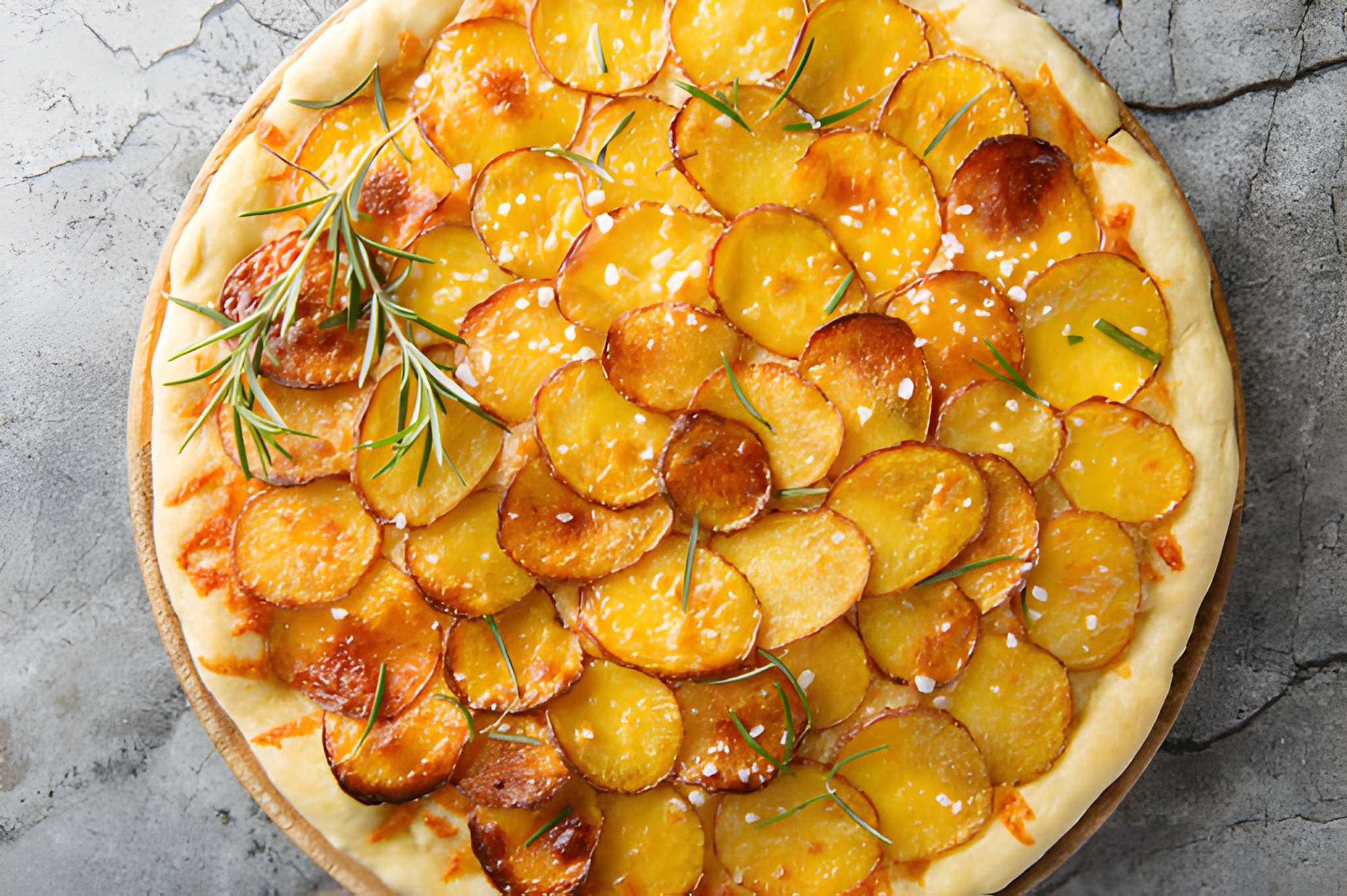 Potato and Rosemary Pizza Recipe